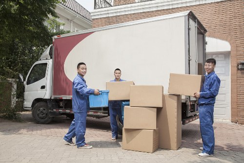 Moving day preparation for a Kentish Town residential property