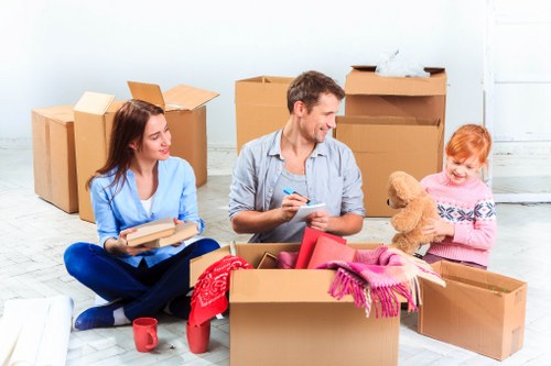 Local removal van for office or commercial relocation