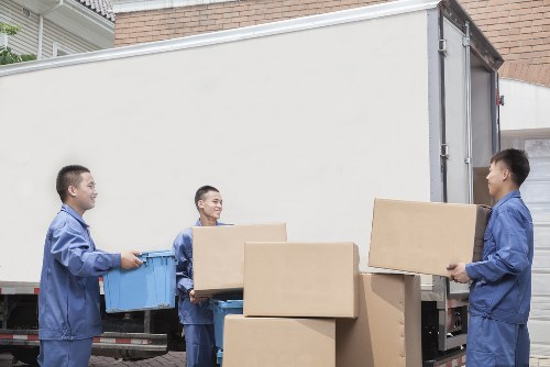 Removal team helping with a residential move in Kentish Town