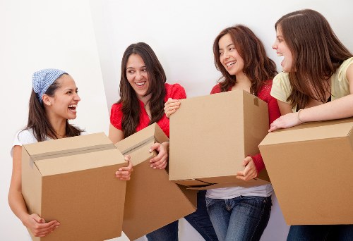 Commercial moving team planning an office relocation in Kentish Town