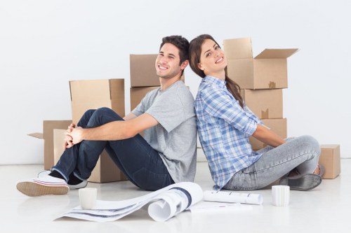 Local removals team handling a flat move in Kentish Town