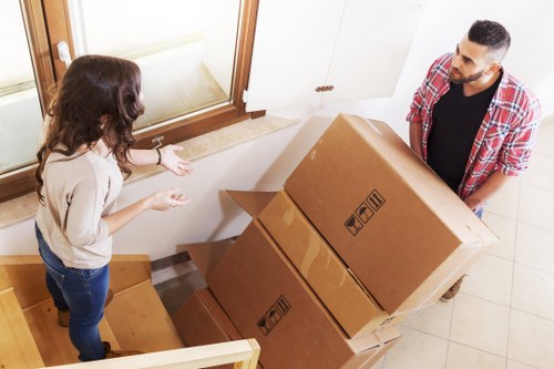 Furniture transport and careful loading for a Kentish Town move