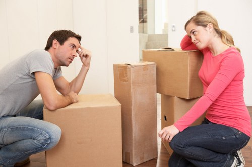 Health and safety checklist applied before starting a move