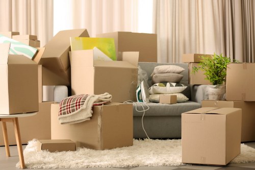 Packing and moving supplies for a Kentish Town removals job