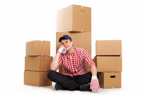 Local office relocation in Kentish Town with transport and packing